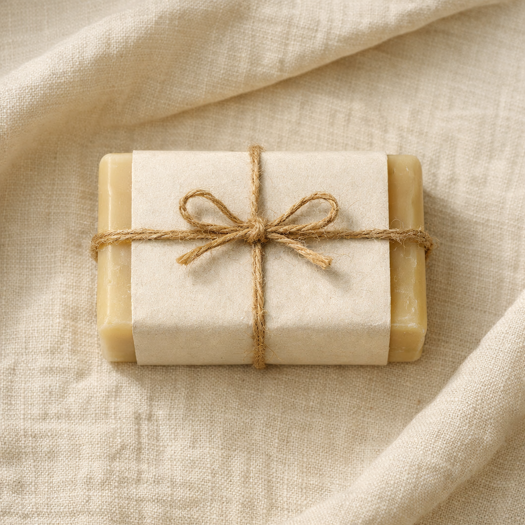 Savon nº 8 on cream linen